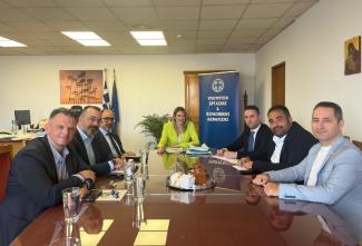 Συνάντηση με την Υφυπουργό Εργασίας και Κοινωνικής Ασφάλισης