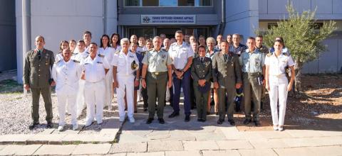 Επίσκεψη Αρχηγού ΓΕΕΘΑ στο Ανώτατο Συμβούλιο Αθλητισμού ΕΔ (ΑΣΑΕΔ)