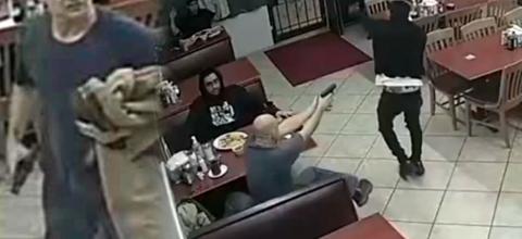 Με πλαστικό όπλο απειλούσε ο ληστής στο εστιατόριο-Εννέα φορές τον πυροβόλησε ο πελάτης