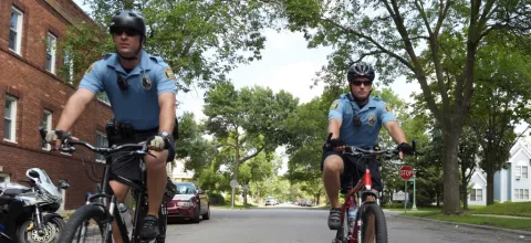 Why Bicycles are Great for Police and First Responders