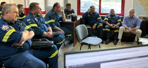 Σύσκεψη για την αποτελεσματικότερη πυροπροστασία της περιοχής