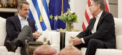 Μητσοτάκης σε Μπλίνκεν