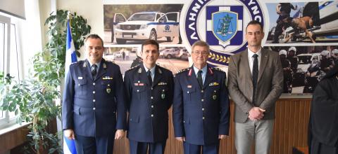 Εκπροσώπηση Ε.Α.Α.Μ.Θ. στην τελετή παράδοσης - παραλαβής καθηκόντων Διευθυντή Αστυνομίας Καβάλας