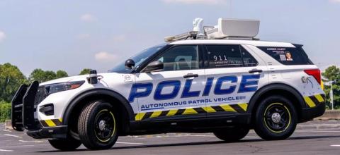 Αυτόνομο περιπολικό βγήκε στους δρόμους