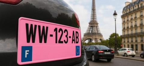 Έρχονται οι ροζ πινακίδες στα αυτοκίνητα -Γιατί επέλεξαν αυτό το χρώμα οι αρχές