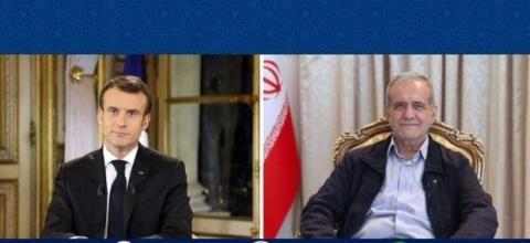 Ο πρόεδρος του Ιράν είχε επικοινωνία με τον Μακρόν