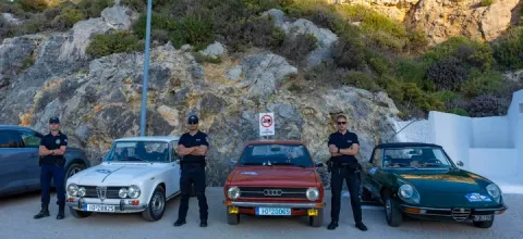 Το Αστυνομικό Τμήμα Κυθήρων στο πλευρό του Kythera Classic Tour 2026