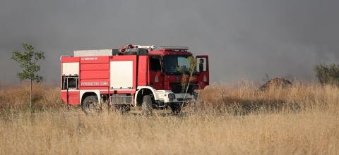 Θεσσαλονίκη: Συναγερμός στην Πυροσβεστική για φωτιά κοντά στον Λαγκαδά
